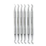 Dental Excavator Lot of 6 Spoon Shape Steel OdontoMed2011-0