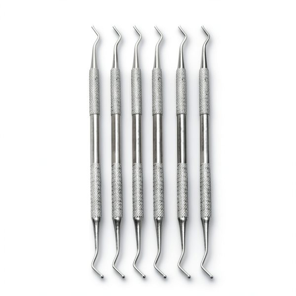Dental Excavator Lot of 6 Spoon Shape Steel OdontoMed2011-0