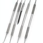 G.S Spoon Excavators Set of 4 Sizes for Decay Removal Dental Lab Tools-0