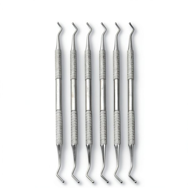 Dental Excavator Lot of 6 Spoon Shape Steel OdontoMed2011-1