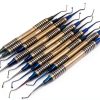 Dental Spoon Excavators 10‑Piece Set by A2ZSCILAB Blue Titanium-3
