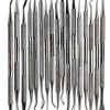 Set of 17 Dental Spoon Excavators Plugger Restorative Composite Filling Tooth Cavity Carious Decay Removal Double Ended Instruments-0