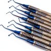 Dental Spoon Excavators 10‑Piece Set by A2ZSCILAB Blue Titanium-4
