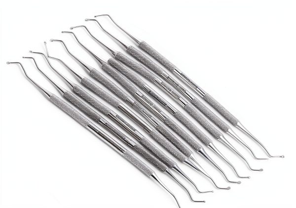 Dental Spoon Excavators 10-Pack by A2ZSCILAB Steel Autoclavable-0