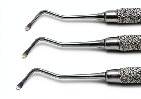 3 Pcs Excavators 17w, 18w, 19w Spoon 1.2/1.25mm, 1.5mm, 2mm Dental Restorative Instruments-1