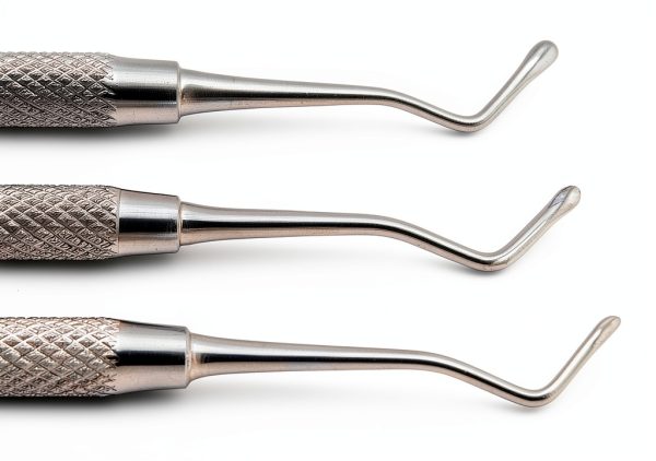 3 Pcs Excavators 17w, 18w, 19w Spoon 1.2/1.25mm, 1.5mm, 2mm Dental Restorative Instruments-2