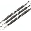 3 Pcs Dental Restorative Excavator 127/128, 2mm Spoon New Double Ended Instrument-1