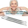 Set of 17 Dental Spoon Excavators Plugger Restorative Composite Filling Tooth Cavity Carious Decay Removal Double Ended Instruments-3