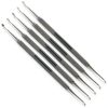 5Pcs Dental Cleoid Discoid Excavators & Carvers Amalgam Restoration Double Ended-0