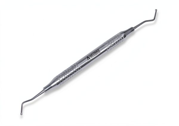 ARTMAN INSTRUMENTS Dental Excavator Set of 3 – Double-Ended 1.5mm & 2mm Spoon Excavators with Slip-Resistant 9mm Handle, High-Precision Stainless Steel Restorative Endodontic Tools-4