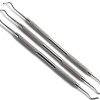 3 Pcs Excavators 17w, 18w, 19w Spoon 1.2/1.25mm, 1.5mm, 2mm Dental Restorative Instruments-0