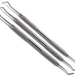 3 Pcs Excavators 17w, 18w, 19w Spoon 1.2/1.25mm, 1.5mm, 2mm Dental Restorative Instruments-0