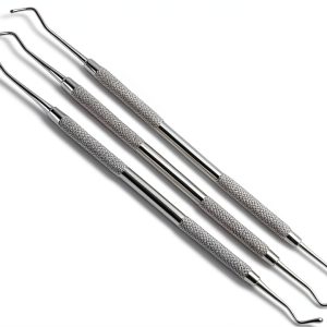 3 Pcs Excavators 17w, 18w, 19w Spoon 1.2/1.25mm, 1.5mm, 2mm Dental Restorative Instruments-0