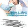 Set of 17 Dental Spoon Excavators Plugger Restorative Composite Filling Tooth Cavity Carious Decay Removal Double Ended Instruments-1