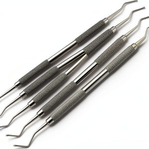 Dental Excavator 5pcs Superior Instruments 1.2-2.5mm AISI 420 Steel-0