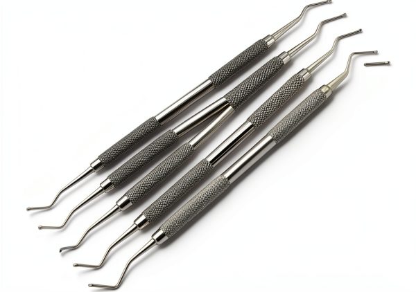 Dental Excavator 5pcs Superior Instruments 1.2-2.5mm AISI 420 Steel-0